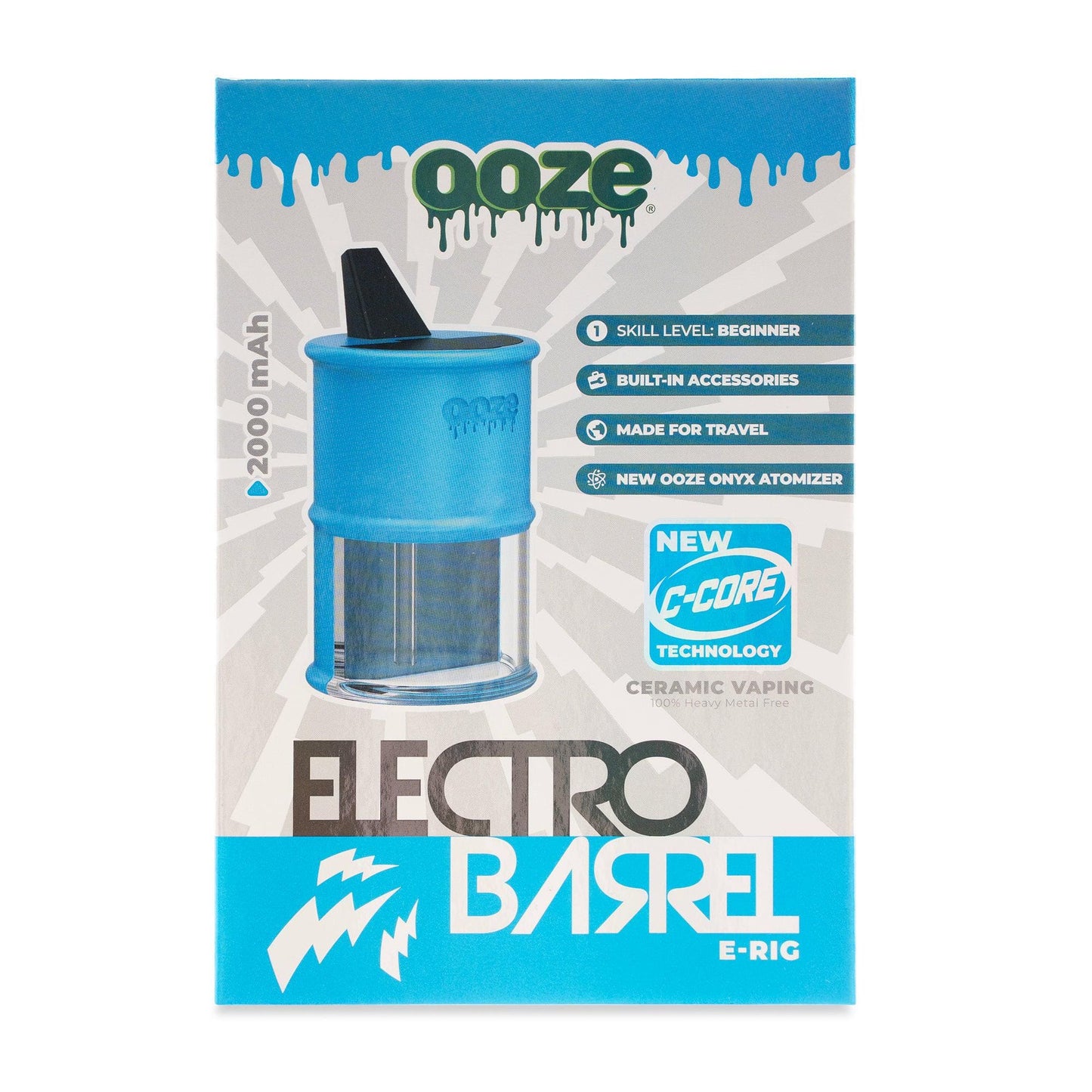 Ooze Electro Barrel E-Rig  C-Core 2000 mAh