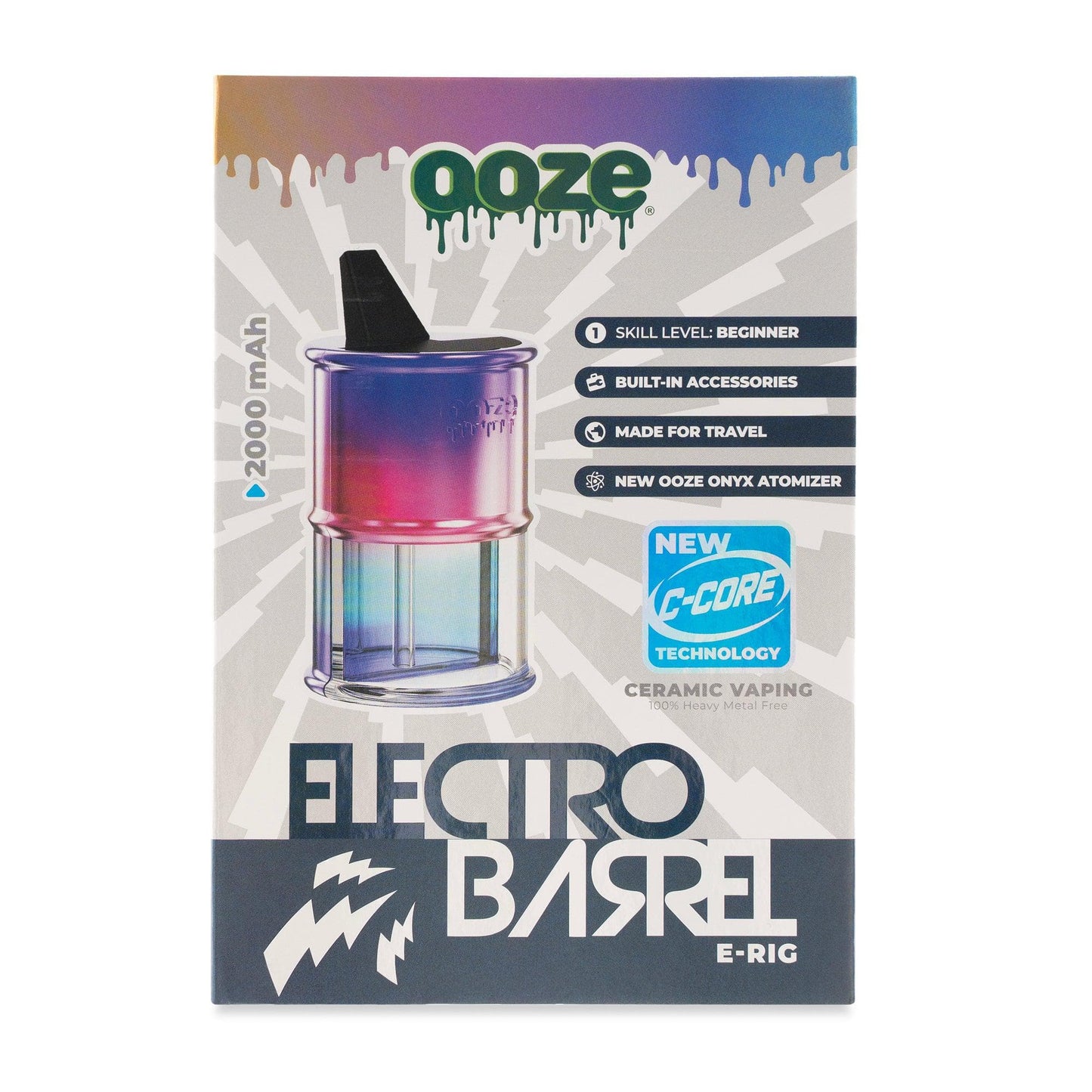 Ooze Electro Barrel E-Rig  C-Core 2000 mAh