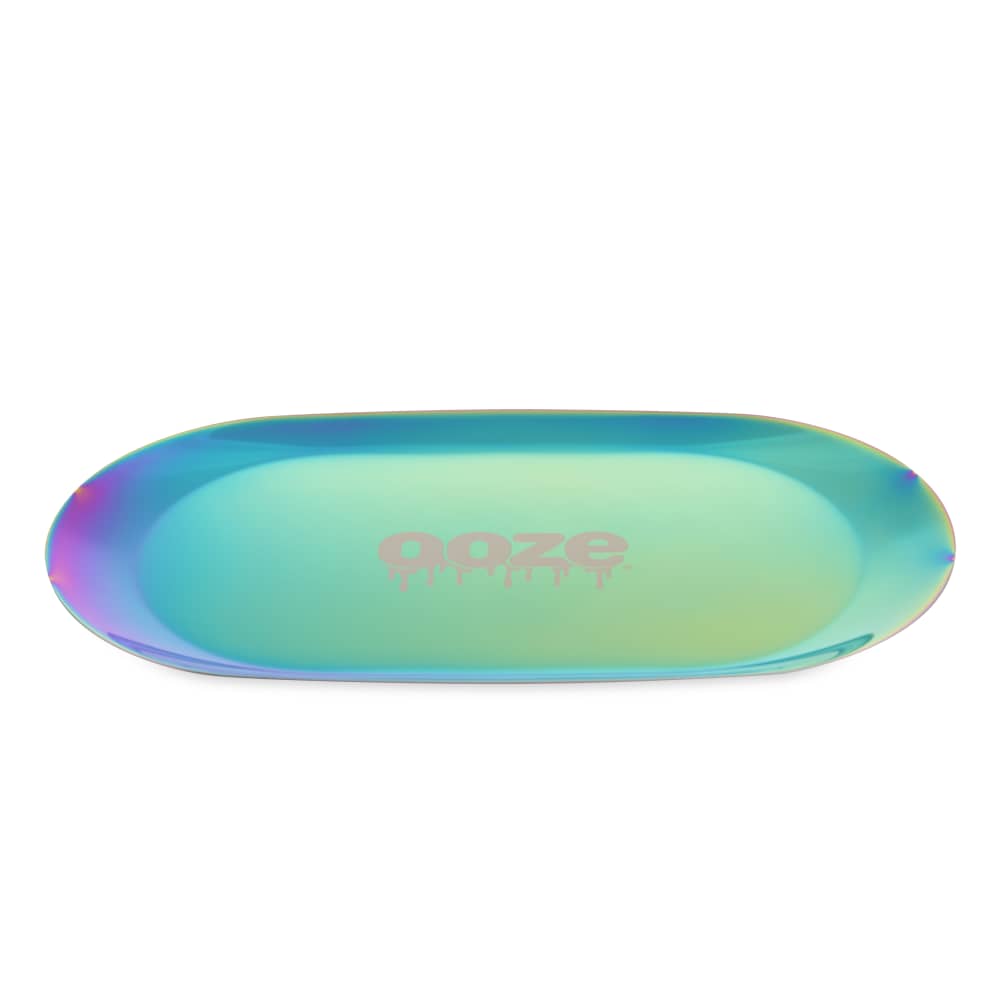 Ooze Aura Rainbow Metal Rolling Tray