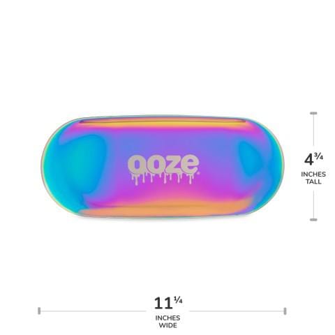Ooze Aura Rainbow Metal Rolling Tray