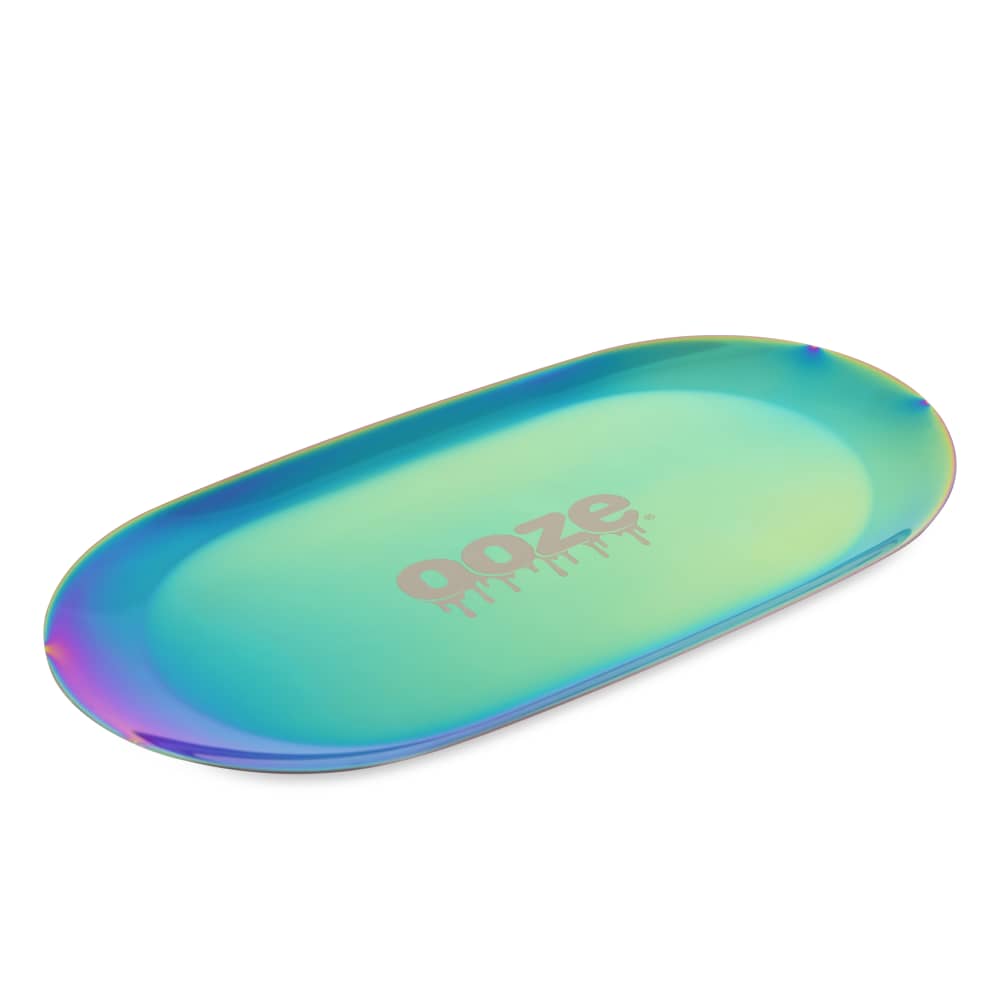 Ooze Aura Rainbow Metal Rolling Tray