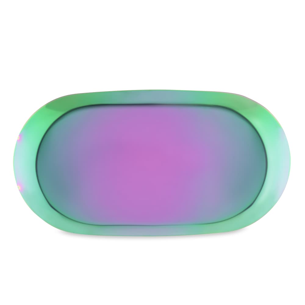 Ooze Aura Rainbow Metal Rolling Tray
