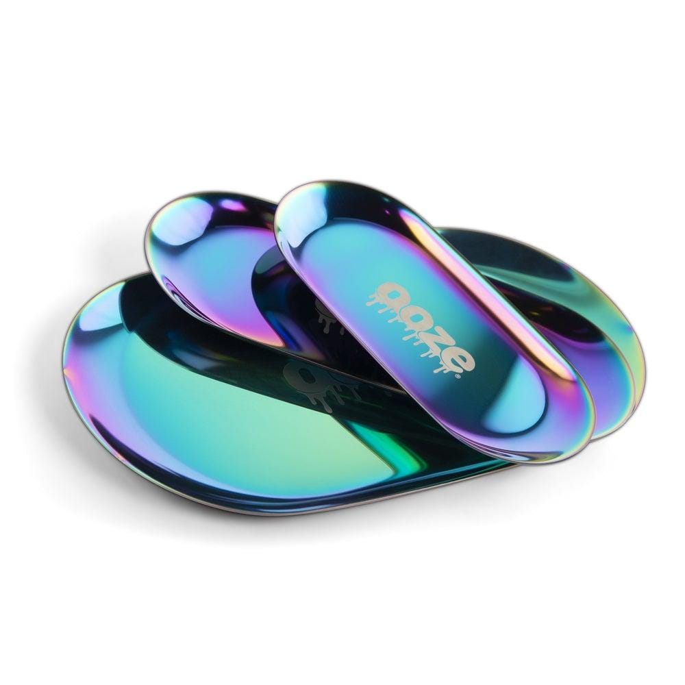 Ooze Aura Rainbow Metal Rolling Tray