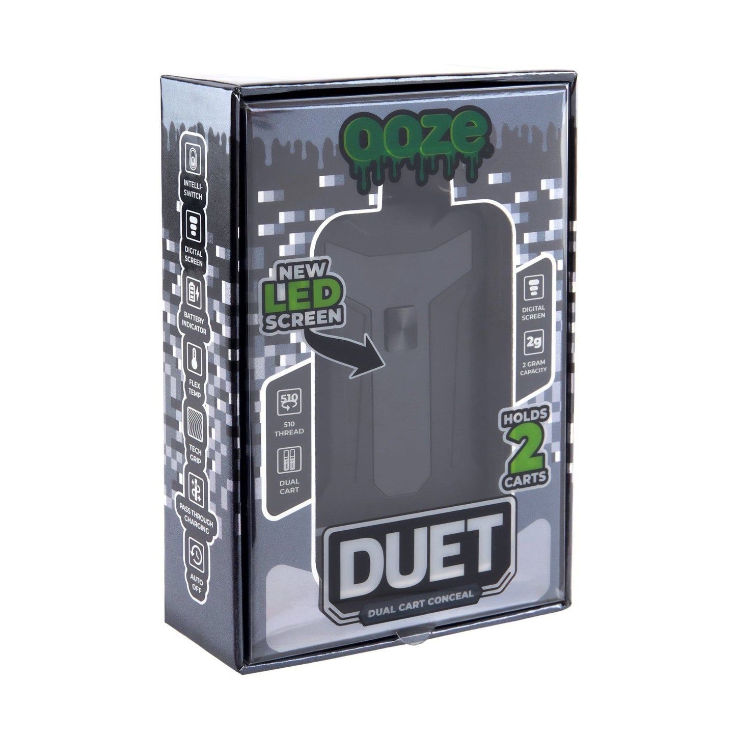 Duet 650 mAh 510 Dual Conceal Cart Battery