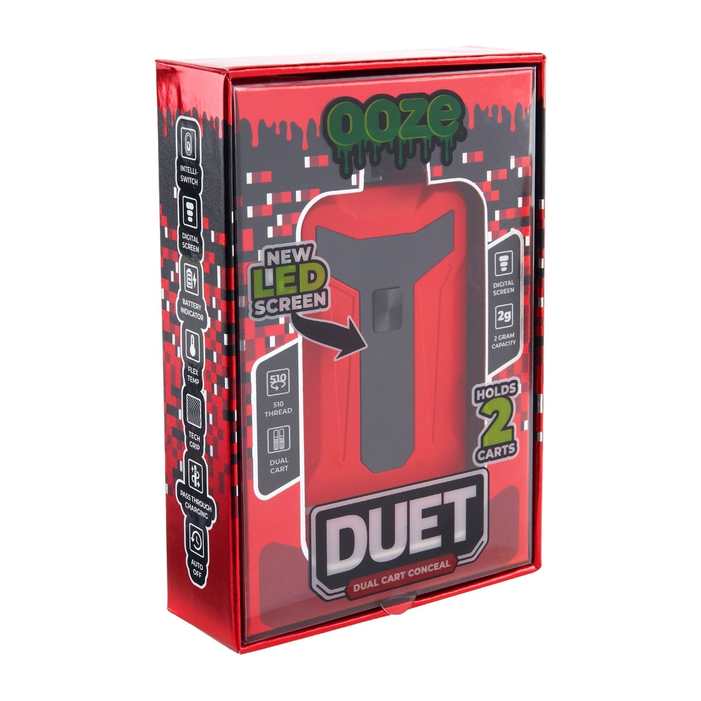 Duet 650 mAh 510 Dual Conceal Cart Battery