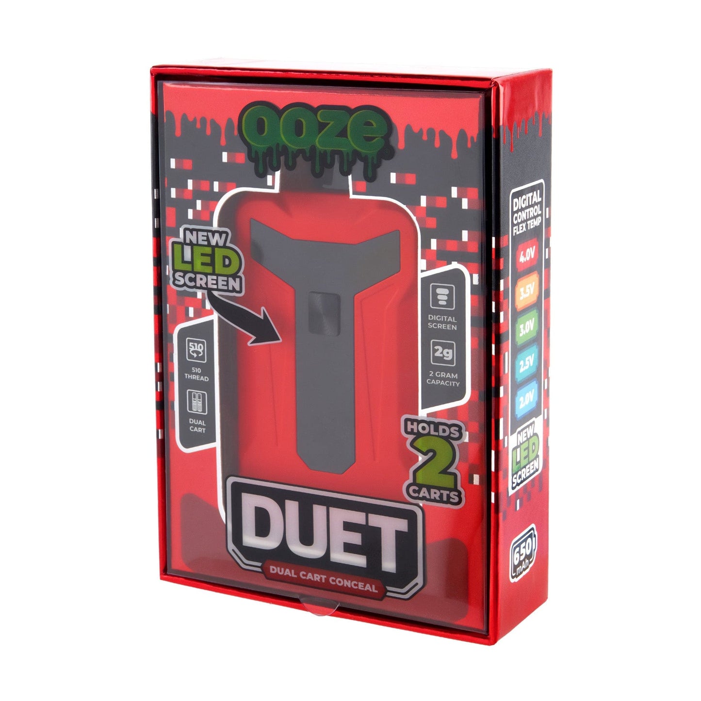 Duet 650 mAh 510 Dual Conceal Cart Battery