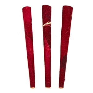 3 Royal Blood Rose Petal King Cones