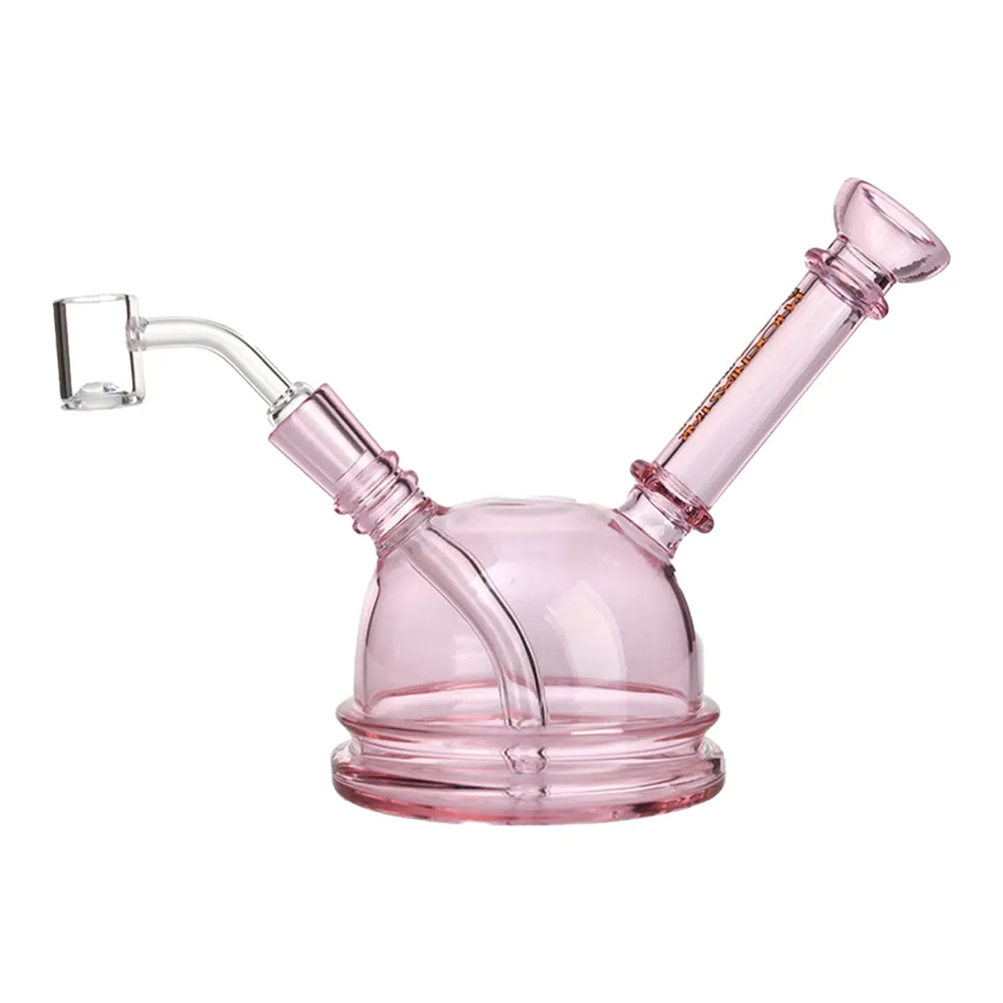 Green Flower Phoenix Star 6 Inch Translucent Dome Dab Rig