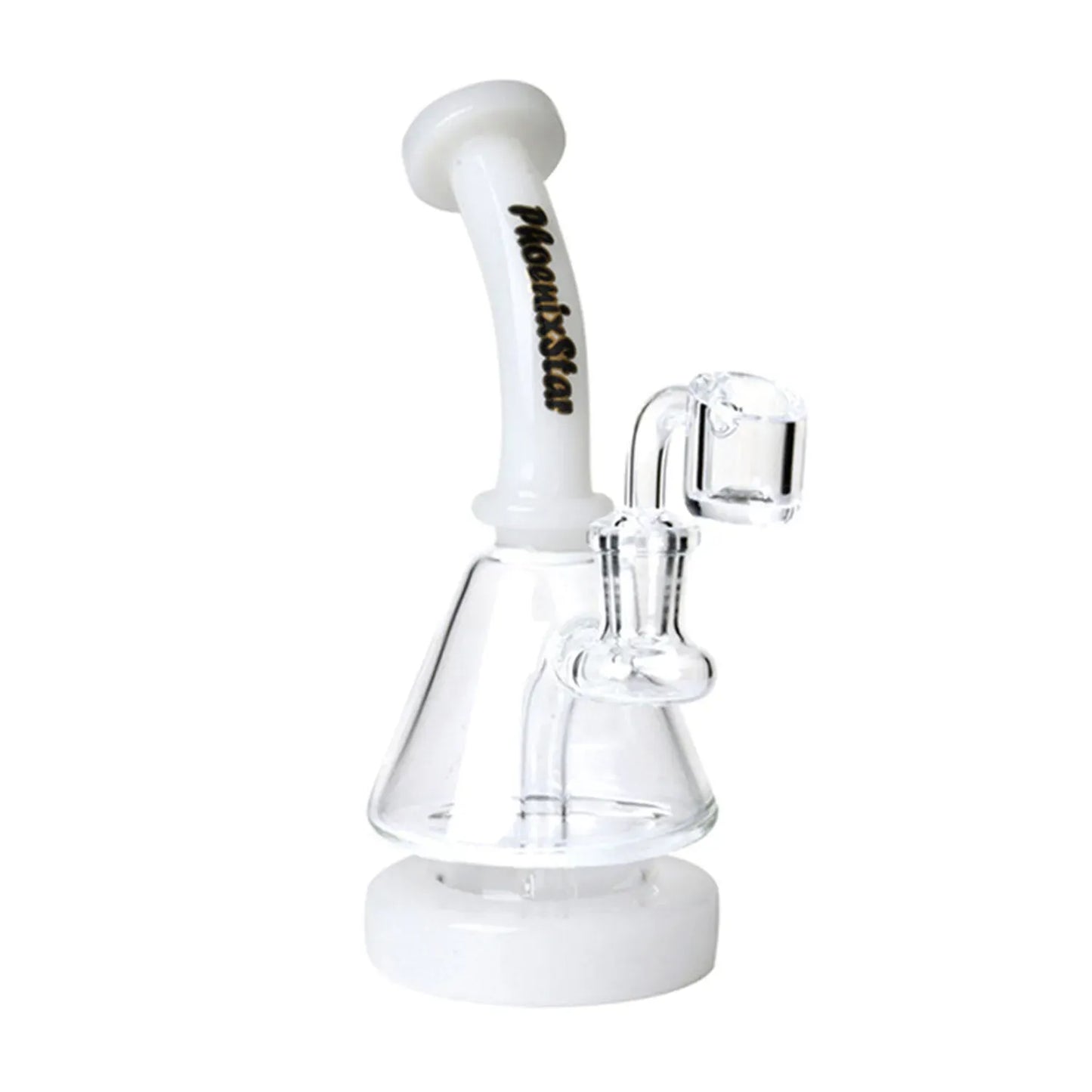 Green Flower Phoenix Star 7 Inches Dab Rig With 14Mm Quartz Banger