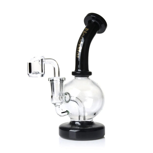 Green Flower Phoenix Star 7 Inch Shorty Ball Rig With Insert Perc