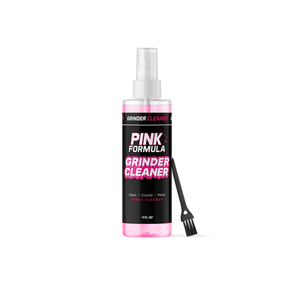 Pink Formula Grinder Cleaner - 4oz - w/Small Brush
