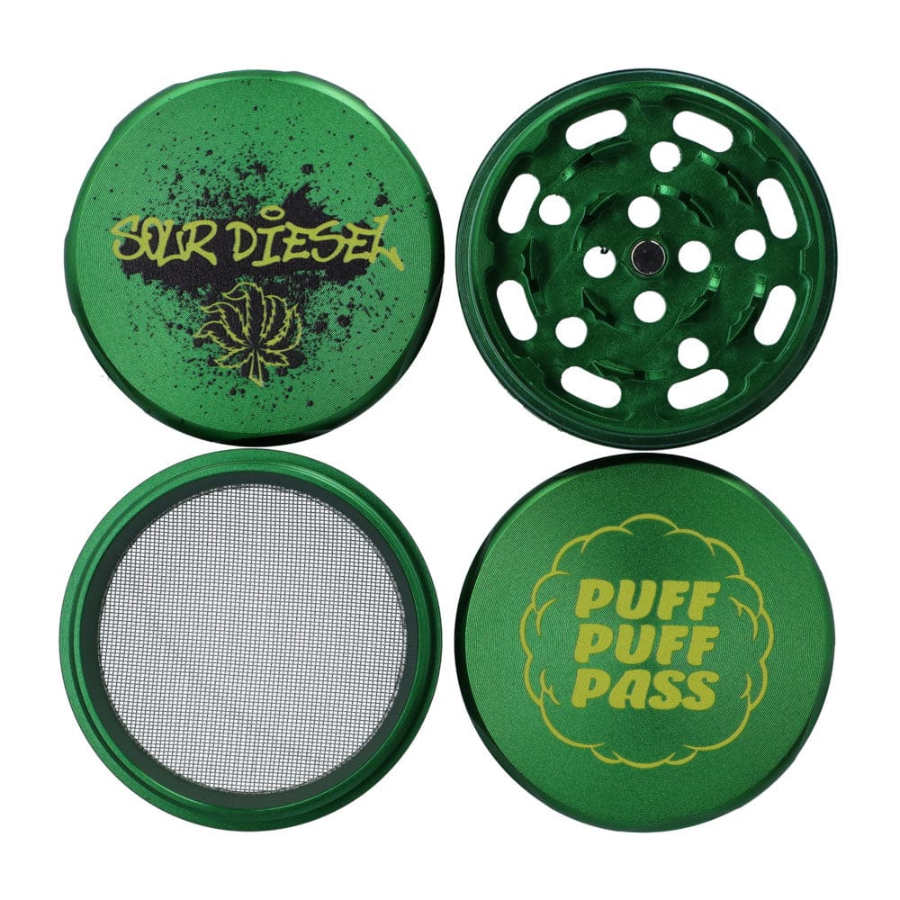 Sour Diesel 55mm 3-Stage Grinder