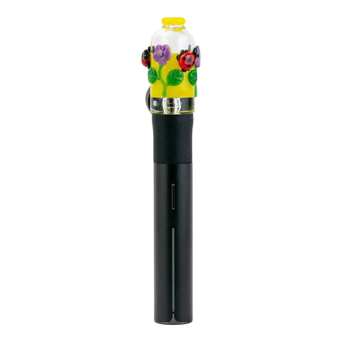 Empire Glassworks Puffco Pivot Glass Mouthpiece - Sunshine Garden