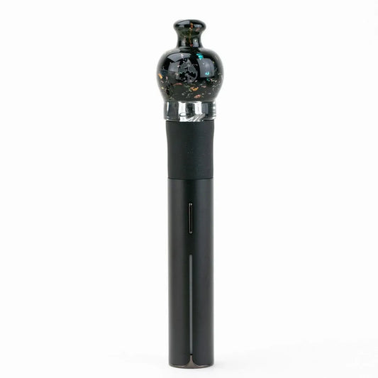 Empire Glassworks Puffco Pivot Glass Mouthpiece - Black Nebula