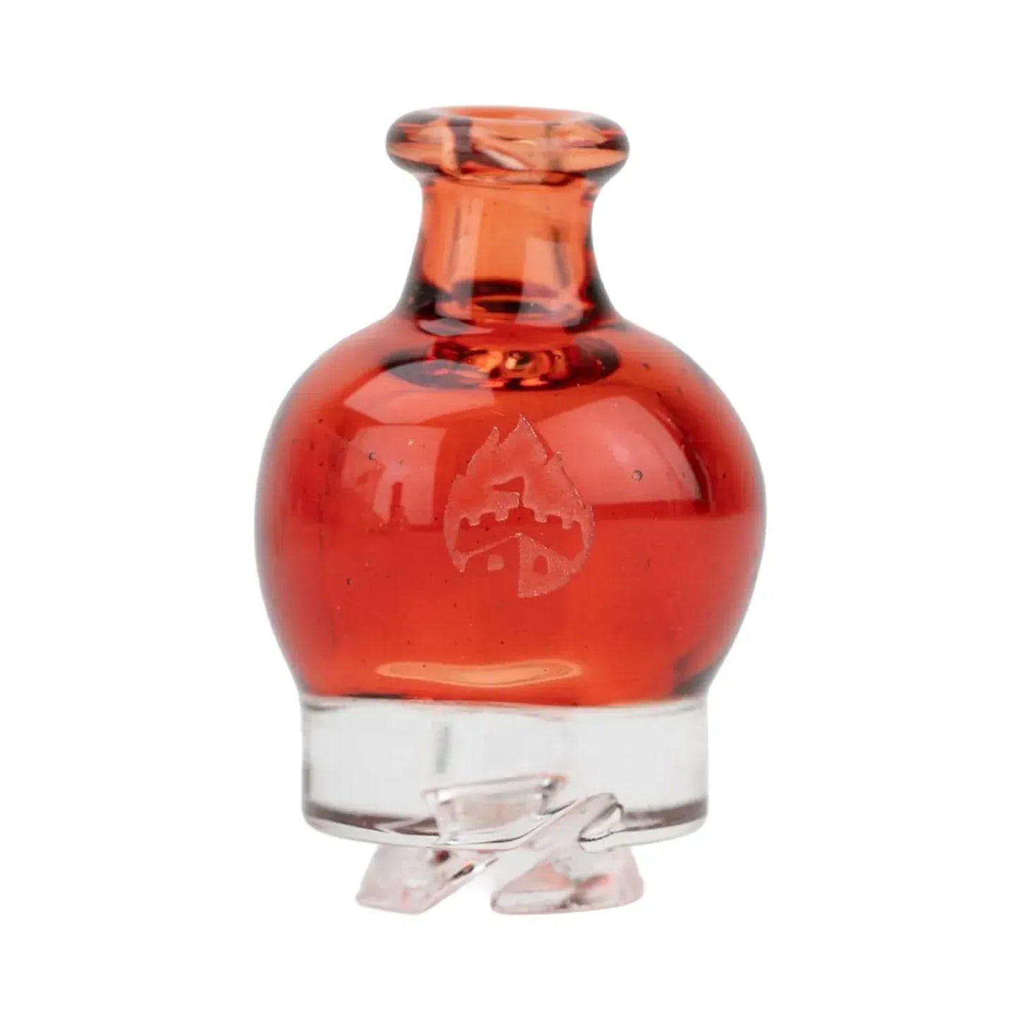 Empire Glassworks Puffco Pivot Glass Mouthpiece - Transparent Red
