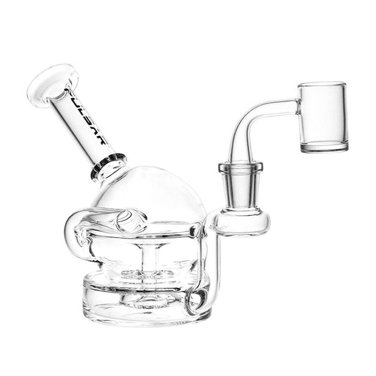Clear Ball Recycler Dab Rig