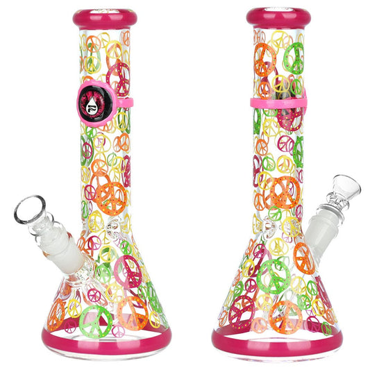 Pulsar Peacekeeper Beaker Bong - 10"/14mm F