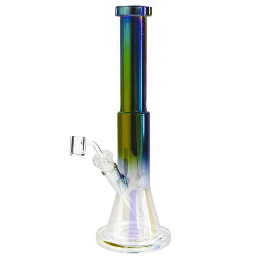 Queen of Bud Black Obsidian Dual Use Bong - 14 in.