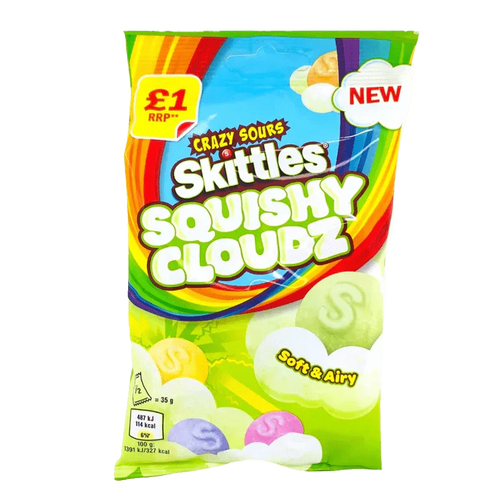 Skittles - Crazy Sours Squishy Cloudz