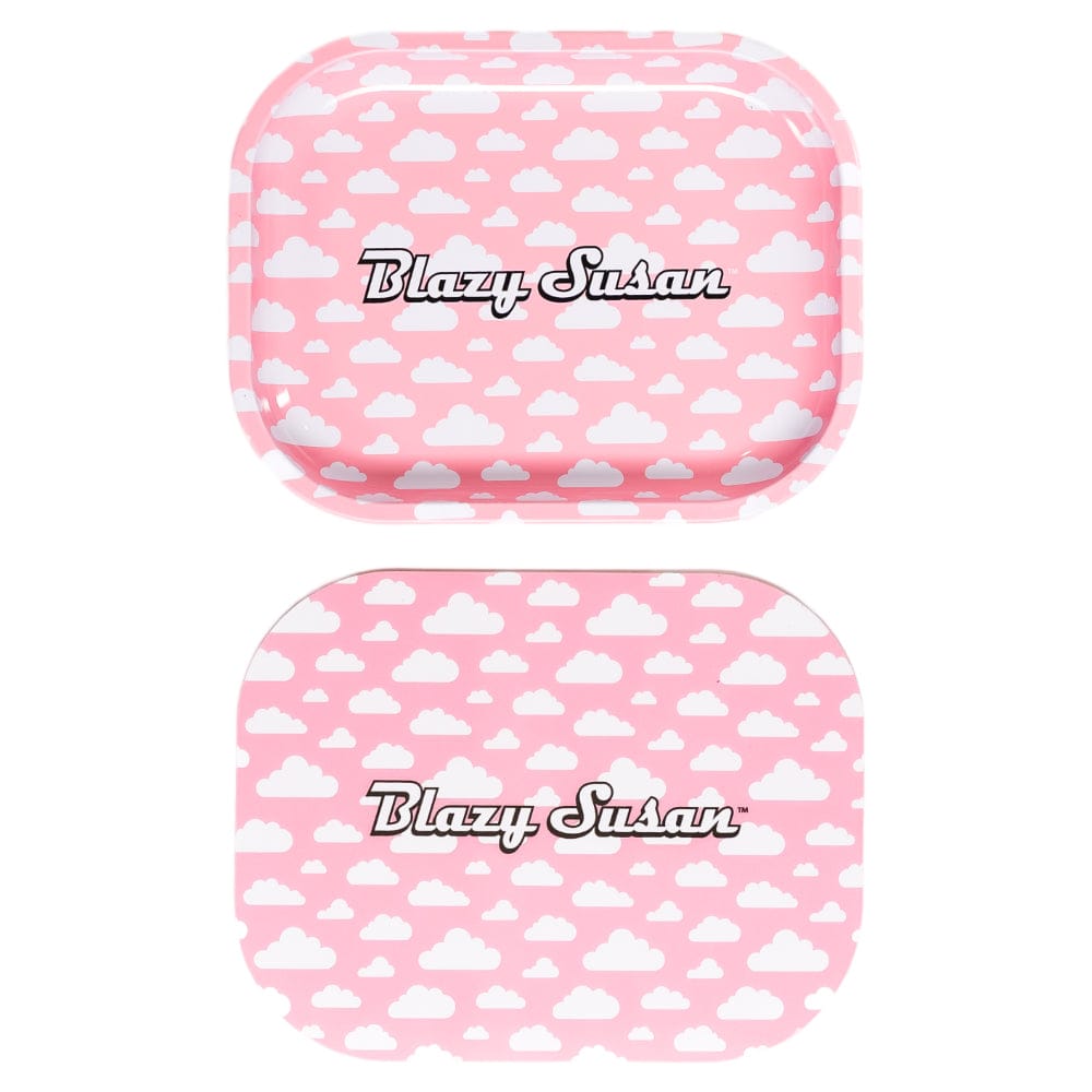 Blazy Susan Metal Rolling Tray