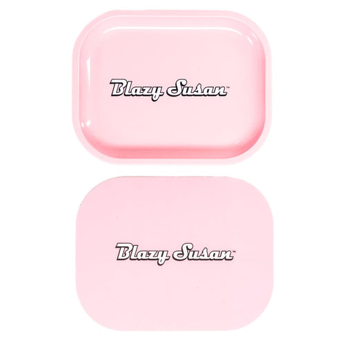 Blazy Susan Metal Rolling Tray