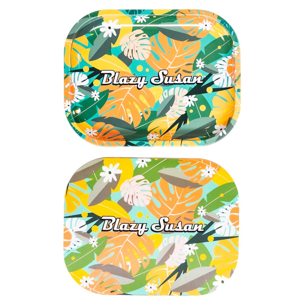 Blazy Susan Metal Rolling Tray