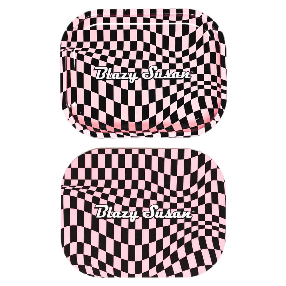 Blazy Susan Metal Rolling Tray