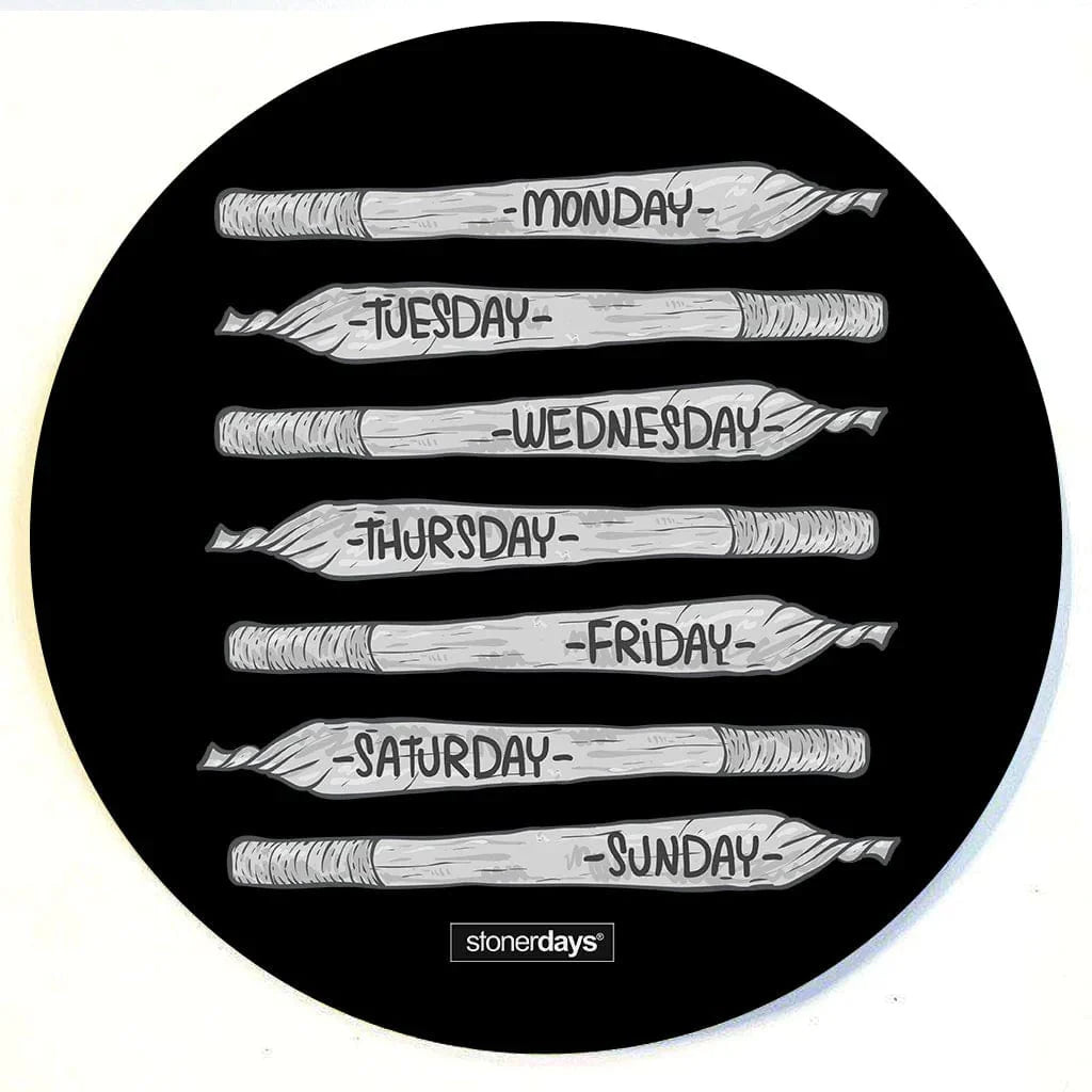 Stonerdays Round Dab Mats