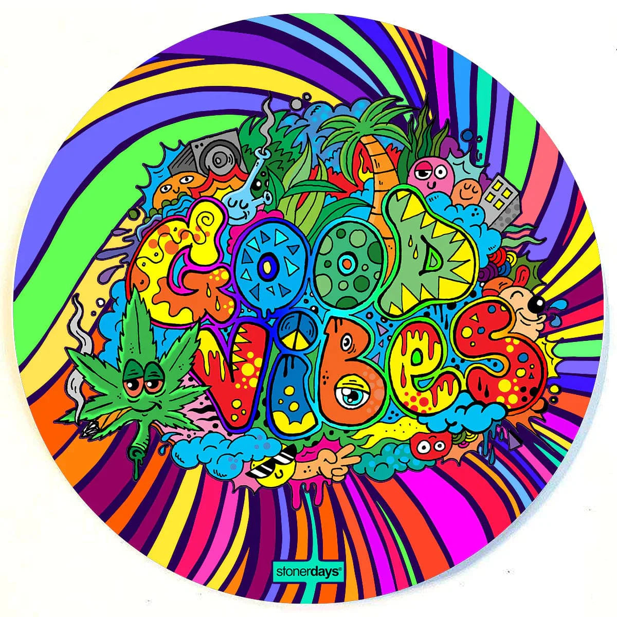 Stonerdays Round Dab Mats