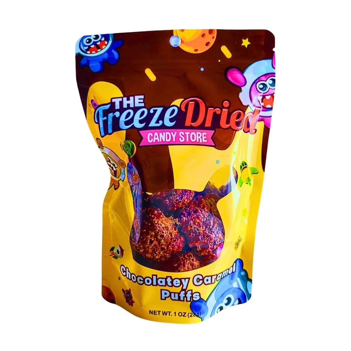 The Freeze Dried Candy Store Freeze Dried Chocolatey Caramel Puffs