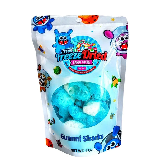 The Freeze Dried Candy Store Freeze Dried Gummi Sharks