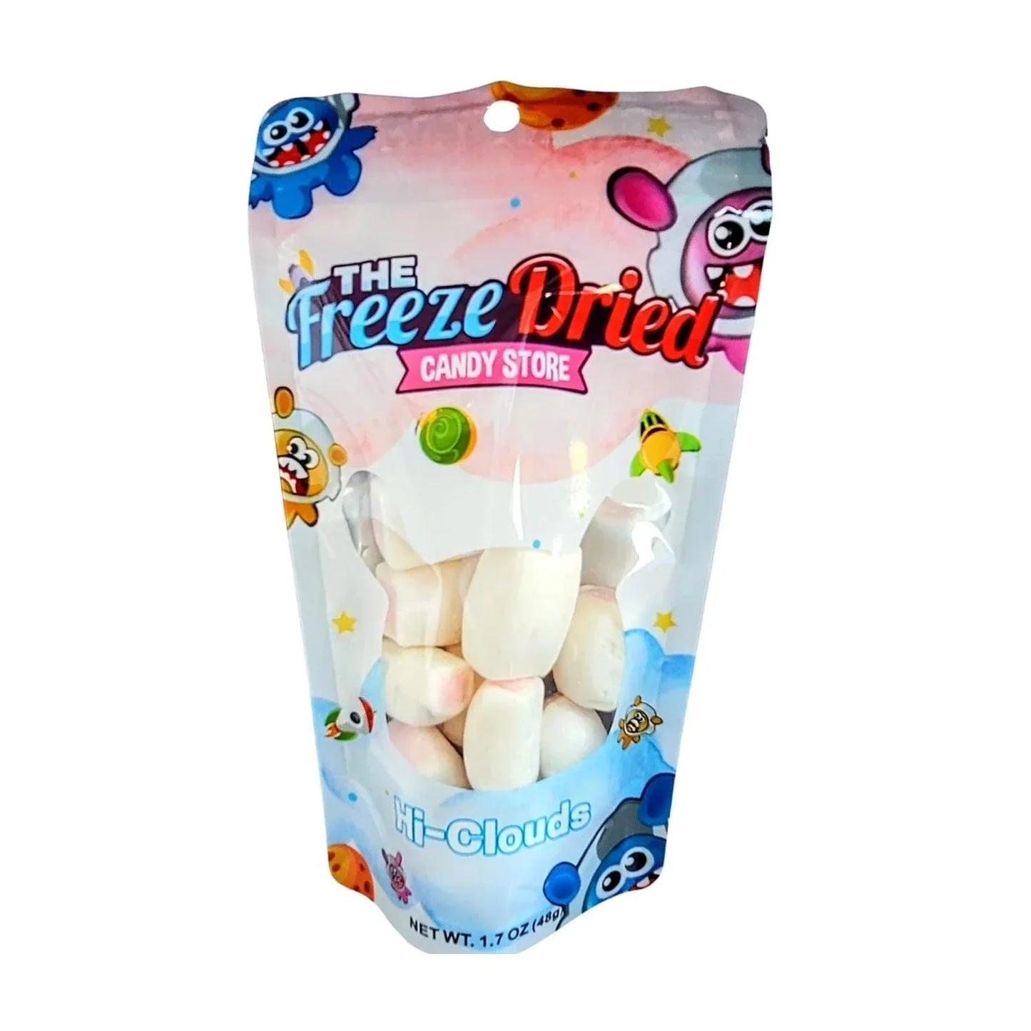 The Freeze Dried Candy Store Hi-Clouds Freeze-Dried Fruity Flavour Hard Candy