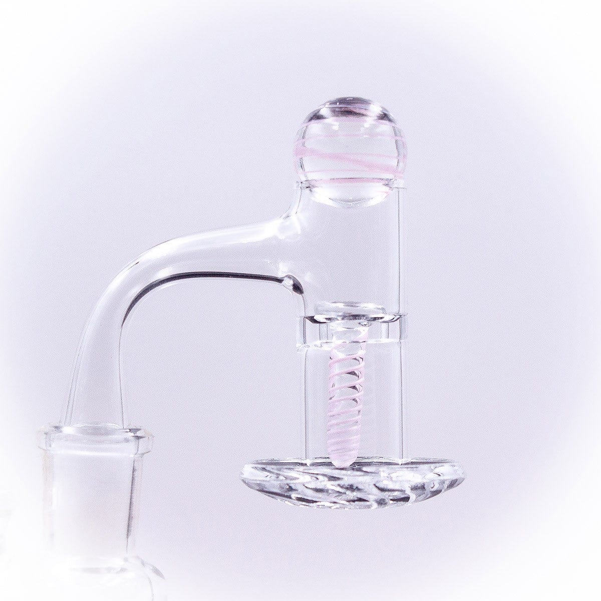 Glass Terp Screw and Marble Slurper Cap Set