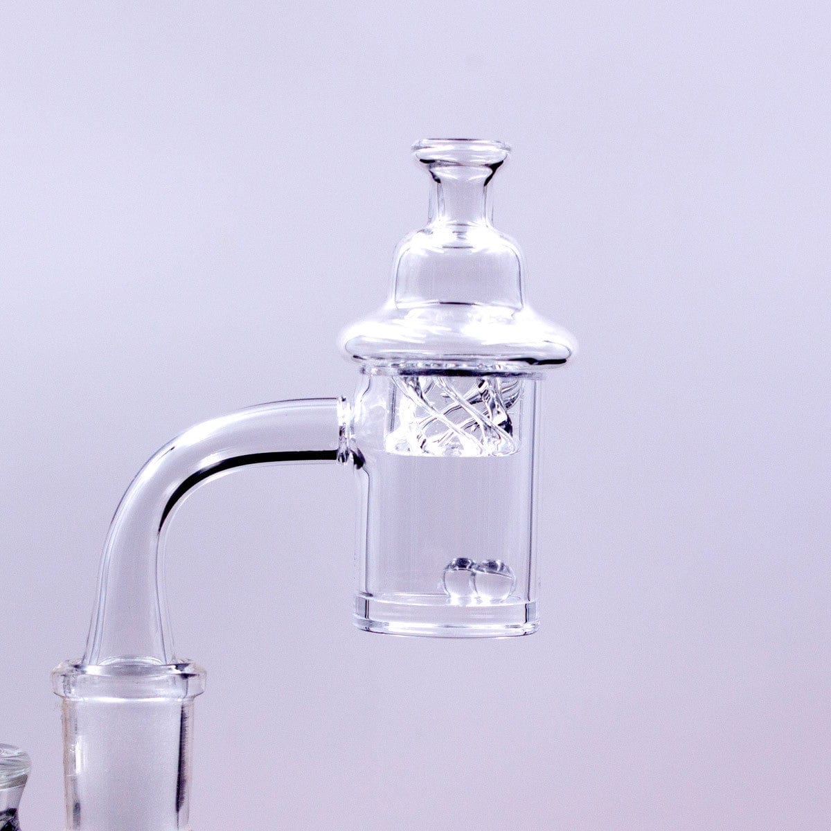 Quartz Banger Set with Spinning Carb Cap and Terp Pearls
