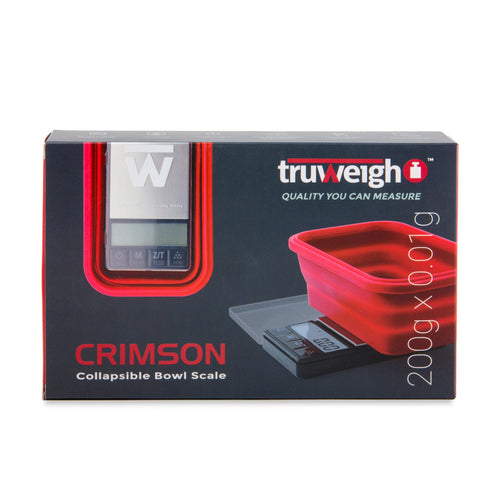Crimson Scale Collapsible Bowl | 200g x 0.1g