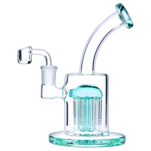 DHC Bent Neck with Tree Perc Dab Rig - 8 in.