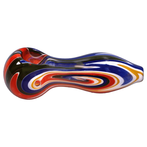 DHC Slime Reversal Wig Wag Spoon Pipe - 4.5 in.