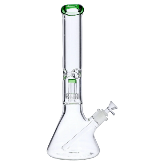 Smoke Cartel 7mm Beaker w/ Matrix Perc Bong - 16 in.