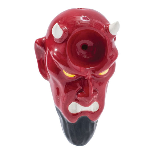 Wacky Bowlz Devil Ceramic Hand Pipe