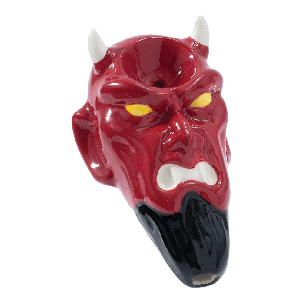 Wacky Bowlz Devil Ceramic Hand Pipe