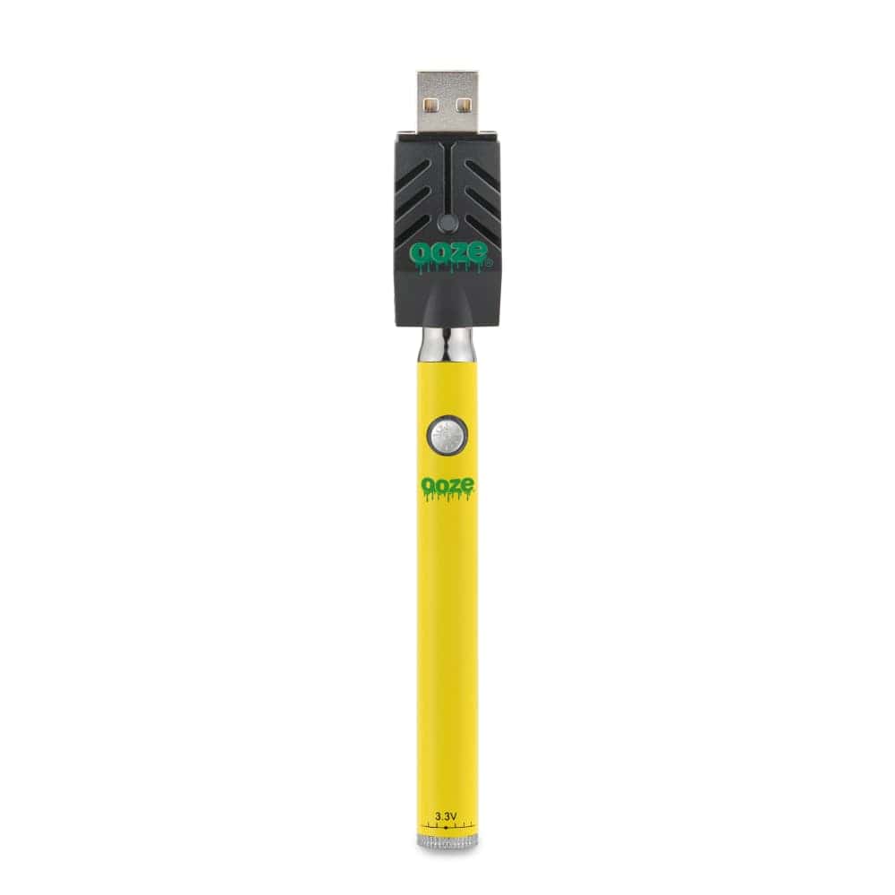 Ooze Slim Twist 510 Thread 320 mAh CBD Vape Pen Battery + USB Charger